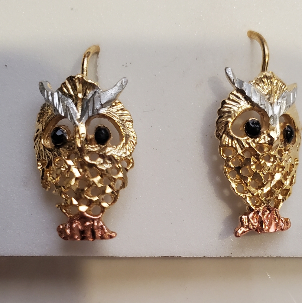 Owl earrings